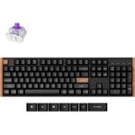 Keychron K10 HE Kabellose Mechanische Tastatur, ANSI US, Special Edition / Schwarz, Gateron Double-Rail Magnetic Nebula Switch, RGB-Hintergrundbeleuchtung, Hot-Swap-fähig