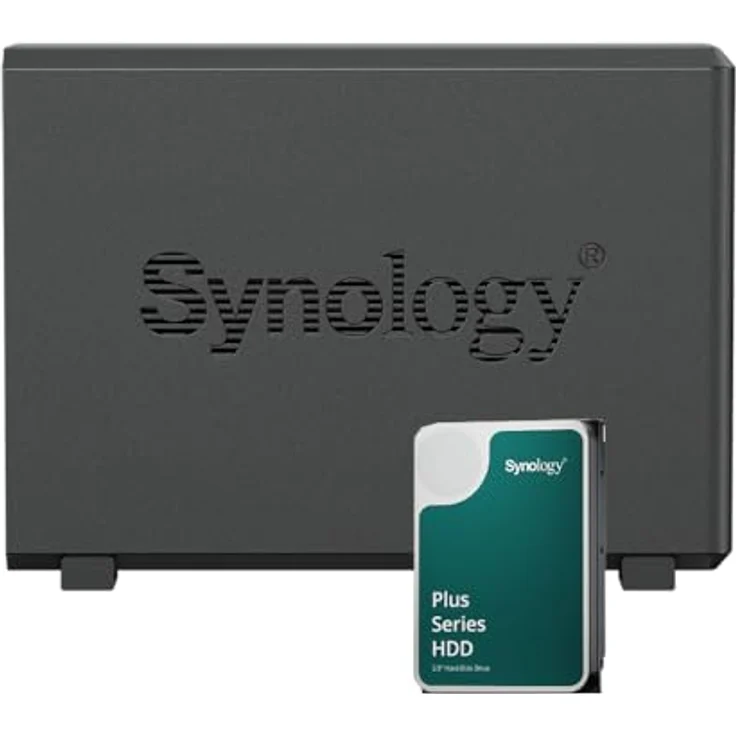 Synology DS124 NAS Bundle 1 GB mit 1 Synology 6TB Festplatte HAT3300, unmontiert, Schwarz – Bild 4