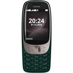 Nokia 6310 2024, Smartphone in Grün mit kompakten Maßen (14 x 7,4 x 6 cm)