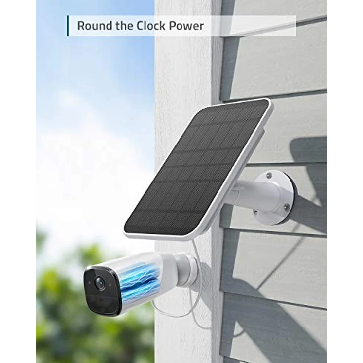Eufy - Solarladegerät - 2.6 Watt - für Eufy eufyCam 2, eufyCam 2 Pro, eufyCam 2C - Preisvergleich – Bild 2