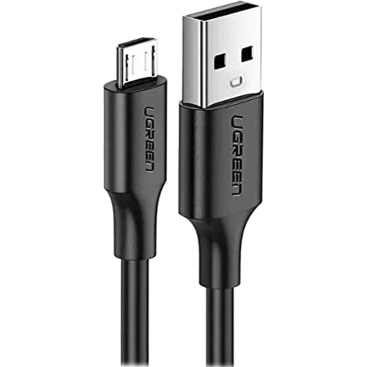 UGREEN US289, Micro-USB-Kabel, 3m, schwarz, Schnellladung bis 2.4A, Datenübertragung bis 480 Mbps – Bild 3