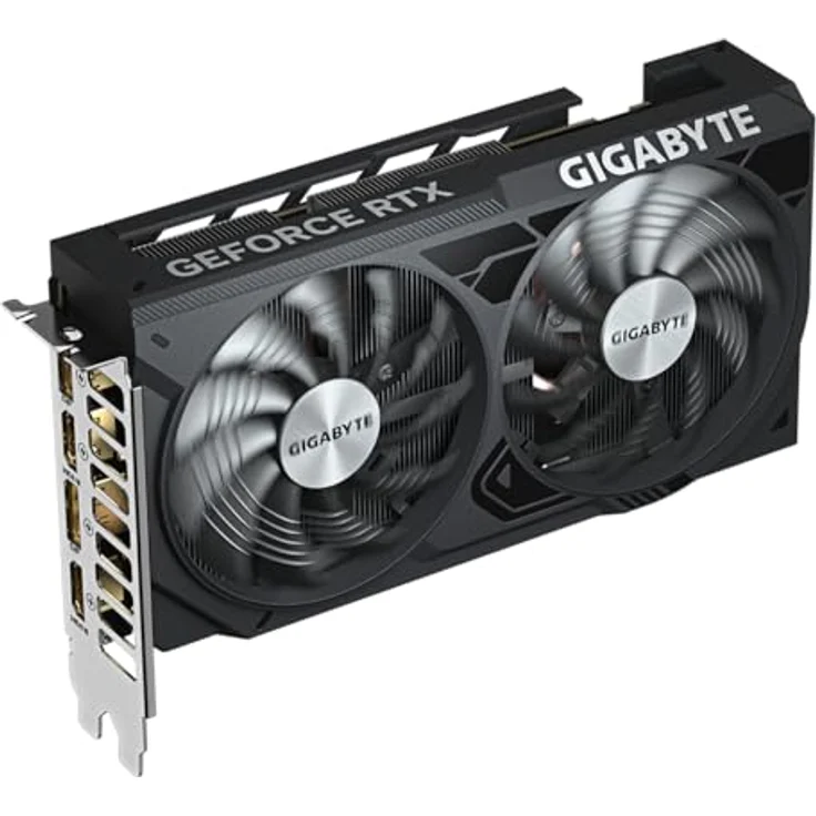 GIGABYTE GeForce RTX 5050 WINDFORCE OC V2 8G Grafikkarte - 8GB GDDR6, 128bit, PCI-E 5.0, 2572MHz, 2 x DP, 2 x HDMI, NVIDIA DLSS 4, bis zu 7680 x 4320 Pixel – Bild 5
