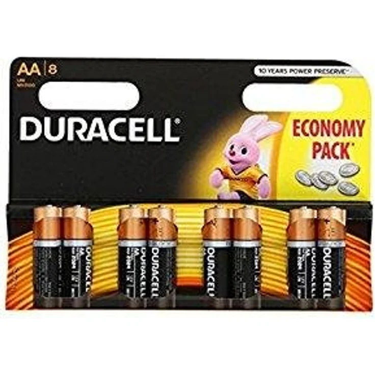 Duracell MN 1500 Plus Power Mignon AA Batterien 8 Stück – Bild 2