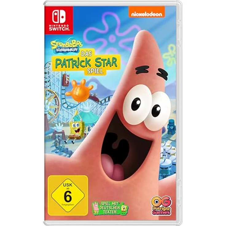 Outright Games Das Patrick Star Spiel, Nintendo Switch Game mit Physik-Spaß und ikonischem Stil - Preisvergleich – Bild 1