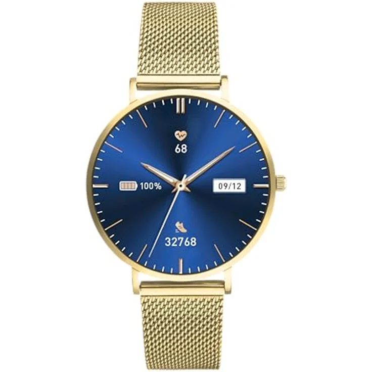 XCOAST SIONA 2 NANO - Damen Smartwatch 3,7 cm/1,19 Zoll, iOS und Android, Wasserdicht, Puls, Blutdruck, Blutsauerstoff – Bild 3