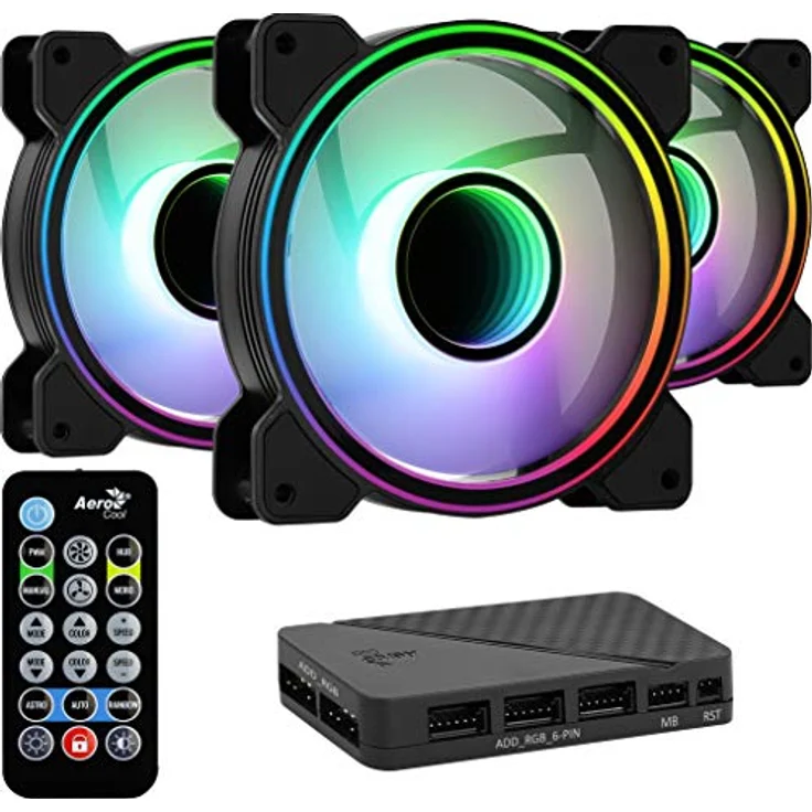 Ventilator Aerocool Infinity Mirror Mirage12 Pro 12V (3 pcs) – Bild 2
