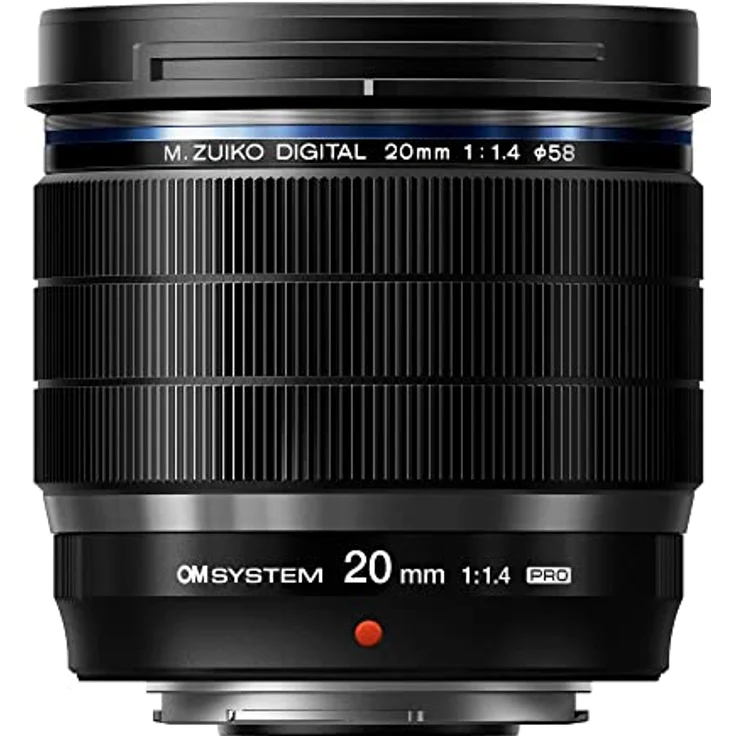 OM SYSTEM M.ZUIKO DIGITAL ED 20mm F1.4 PRO, Standardobjektiv für den professionellen Einsatz, geeignet für alle MFT-Kameras (Olympus OM-D und Pen Kameras, Panasonic G-Series), schwarz – Bild 2