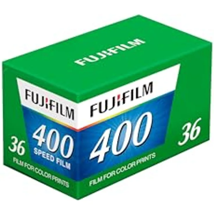 Fujifilm 400-36 Exp. Foto-Filmrolle mit Negativfarbe, 135 mm, hohe Empfindlichkeit und feine Körnung für optimale Bildqualität