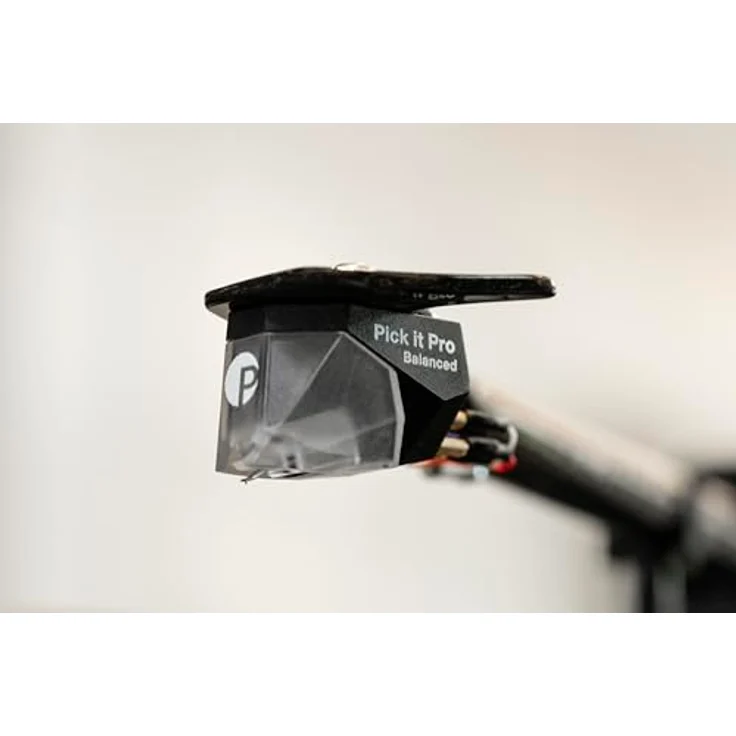 Pro-Ject Audio Systems Debut PRO B, Plattenspieler mit True Balanced Tonarm und elektronischer Geschwindigkeitsumschaltung, Pick it PRO B, Satin Schwarz – Bild 5