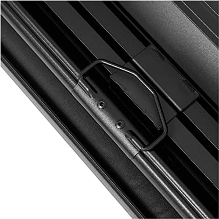 Fromm & Starck Rolloleinwand Projektionsleinwand Stativleinwand Kofferleinwand 188,5 x 203 cm, Leinwand, Schwarz, Weiss – Bild 4