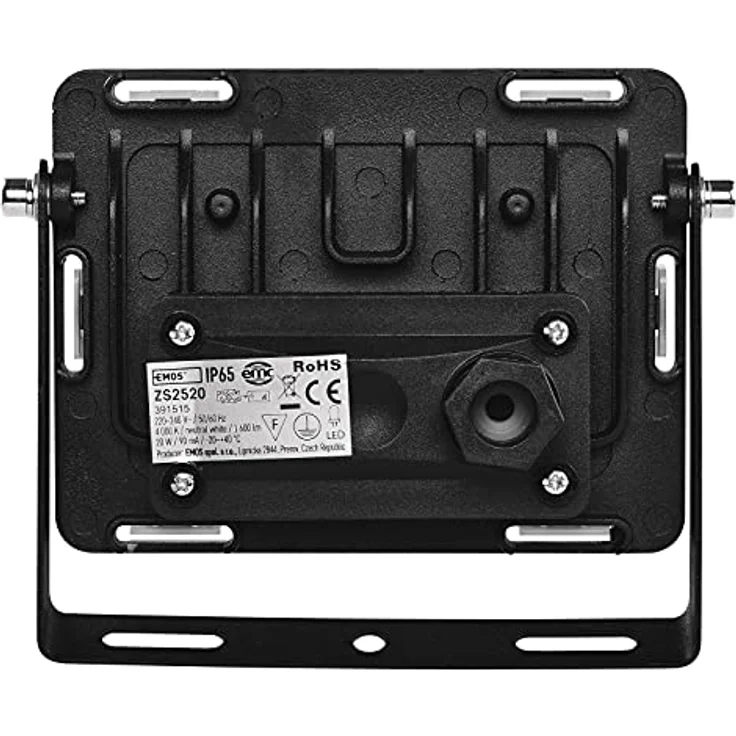 Emos LED-Strahler ILIO, 21W (LED), 1900 Lumen, IP65 Schutz, Schwarz – Bild 6