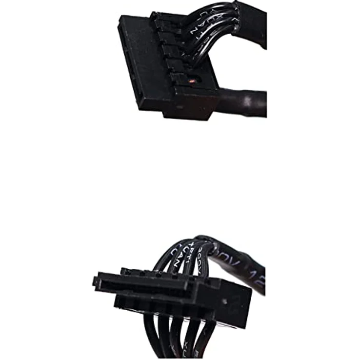Xilence XZ182 SATA-Kabel, 4X SATA Anschlüsse, 500mm, Netzteile der Serie X und A+III, schwarz – Bild 3
