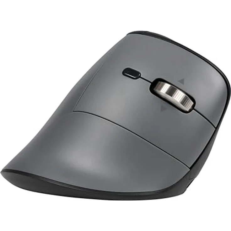 BakkerElkhuizen FastForward Pro, Vertikale Ergonomische Maus mit Hyperscroll, Bluetooth/2.4G/USB-C, 2400 DPI, Wiederaufladbar, Für Windows & Mac – Bild 1