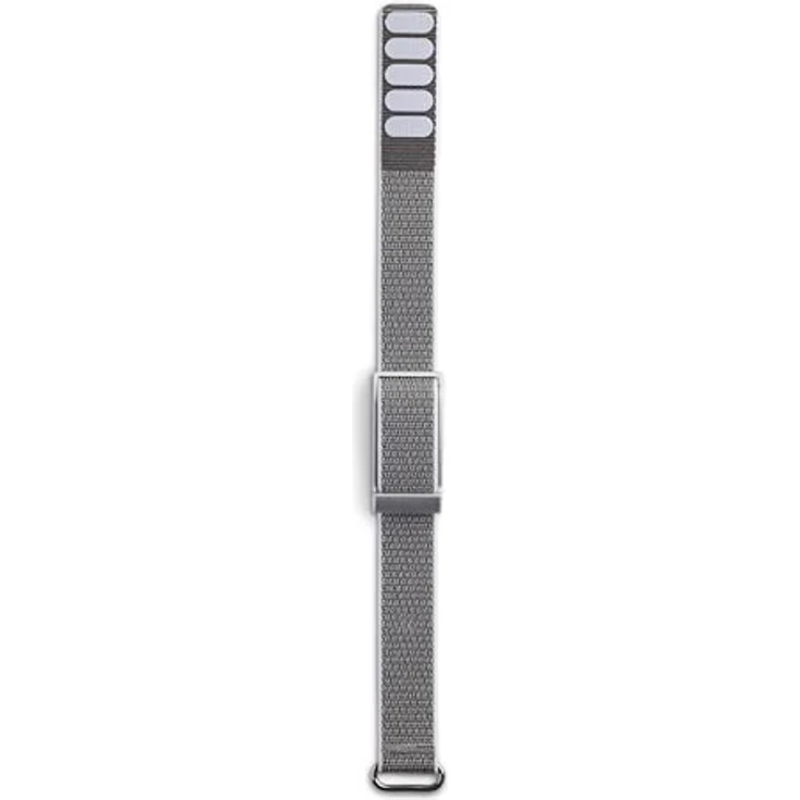Nilox NXSWONAIRSL, Activity-Armband aus Silikon, verstellbar, mit Bluetooth, silberfarben – Bild 7