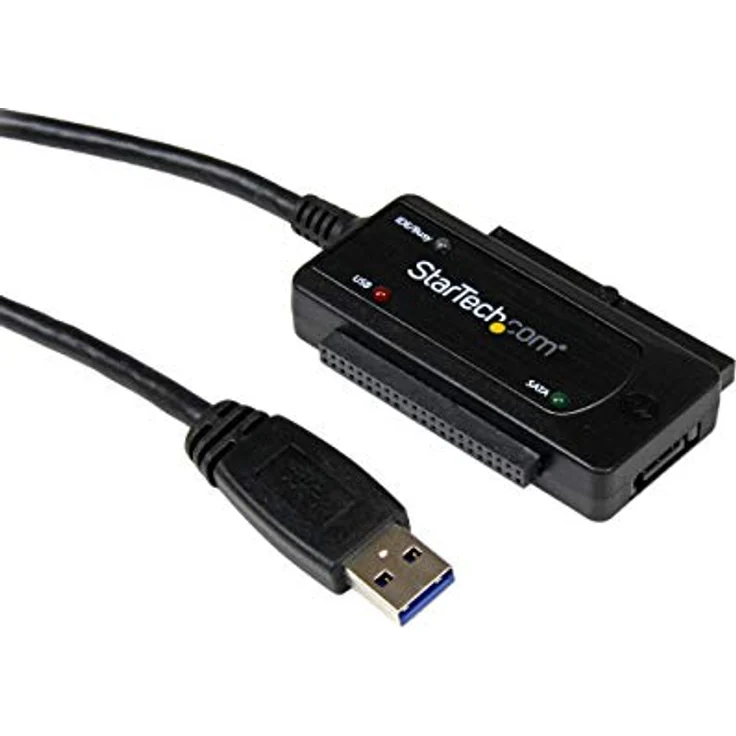 StarTech.com USB 3.0 auf SATA - IDE Festplatten Adapter- Konverter - USB zu SSD HDD Adapter Kit – Bild 2
