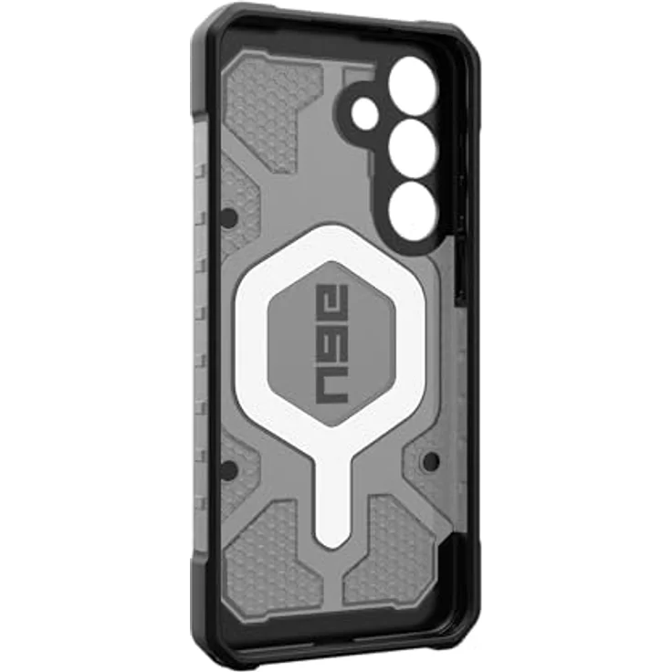 UAG Urban Armor Gear Pathfinder Case mit Magnet-Modul für Samsung Galaxy S25 FE, robuste Smartphone Hülle in Grau mit präzisen Aussparungen und modernem Design – Bild 5