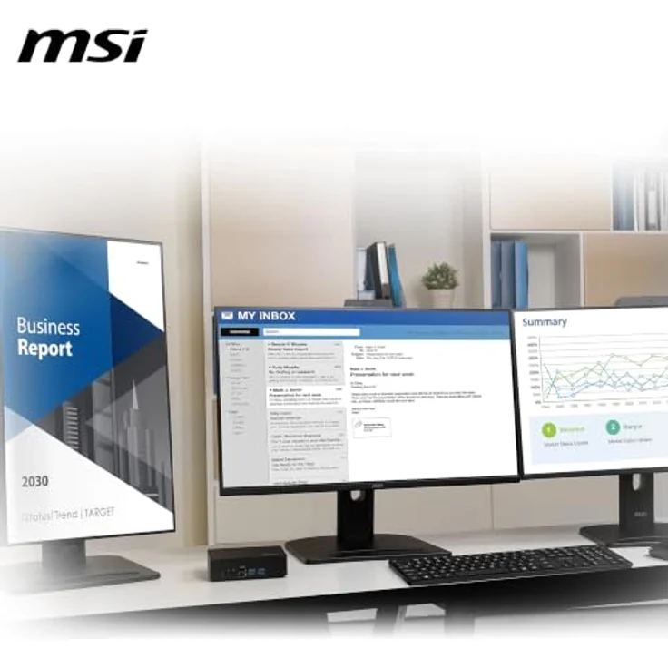 MSI Cubi NUC TWG S-007AT, kompakter Business-PC mit WEEE-Reg.-Nr. DE 48577529 – Bild 8