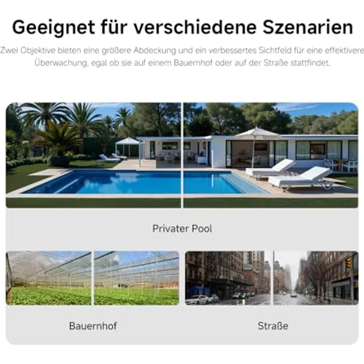 Xiaomi Outdoor Kamera CW100, Dual IP Netzwerkkamera mit Nachtsichtfunktion und wetterfestem Design – Bild 10