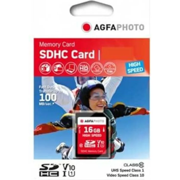 AgfaPhoto Class 10 High Speed 16GB SDHC-Speicherkarte – Bild 2