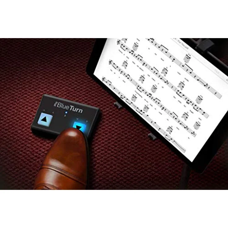 IK Multimedia iRig BlueTurn, Wireless MIDI Controller mit beleuchteten Tasten, Schwarz – Bild 6