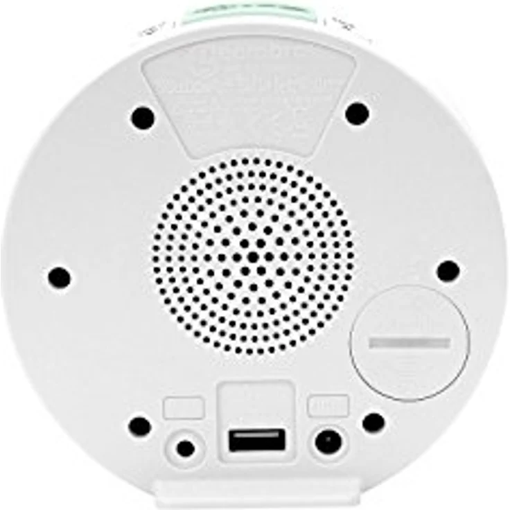 Wecker mit 95dB lautem Alarm, Blitzlicht und Vibrationskissen - Geemarc Wake 'N' Shake Star weckt Langschläfer, Hörgeschädigte und Taube - USB-Ladegerät - Version DE – Bild 4