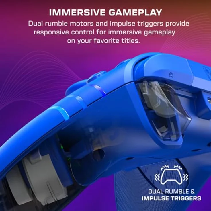 Turtle Beach Afterglow Wave, Wired Xbox Controller mit RGB-Beleuchtung, einstellbaren Hall-Effekt-Abzügen und ergonomischem Design – Bild 8