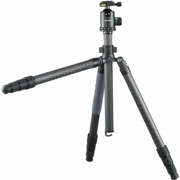 Cullmann CARVAO 832MC Dreibein Stativ, Schwarz, Höhe offen bis 180 cm – Bild 4