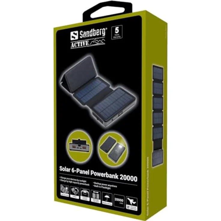 Solar 6-Panel Powerbank 20000 – Bild 5