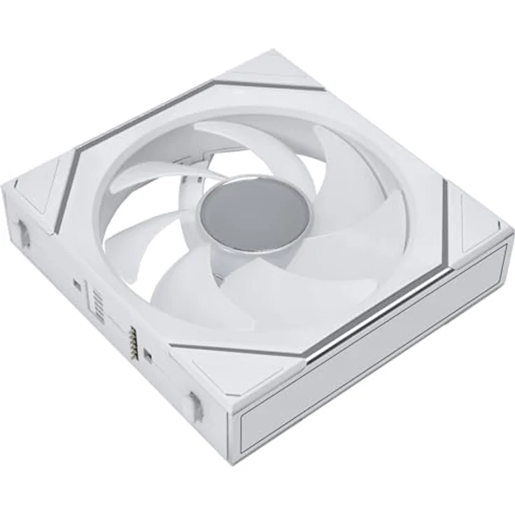 Lian Li UNI FAN SL-INF Wireless Lüfter, ARGB, PWM, 3er-Pack mit 2,4 GHz Controller, 120mm, weiß – Bild 8