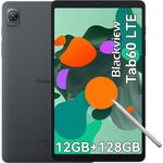 Blackview Tab60 LTE Tablet (8.68", 128 GB, 4G LTE, 8.68 Zoll, 6050 mAh, Dual BOX, incl. Stift) - Eloxierter Metallrahmen, schlank und leicht