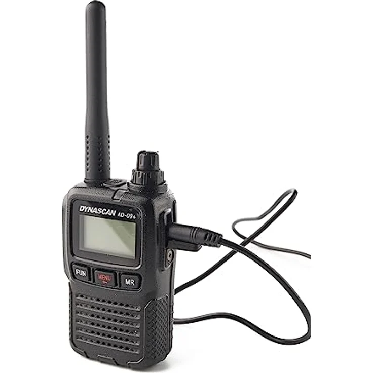 DynaScan AD-09+ Plus PMR-446 Funkgerät 2er-Set mit USB-Ladegeräten, Headsets und Koffer - Lizenzfrei – Bild 7