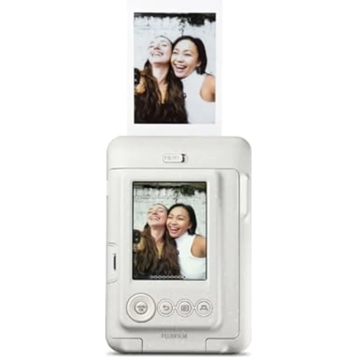 Fujifilm instax mini LiPlay+ Tasche, Kameratasche in Sand Beige mit robustem Schutz und praktischem Reißverschluss – Bild 4