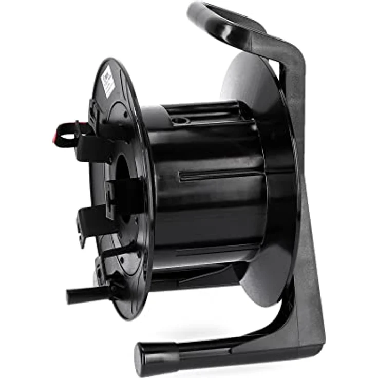 Adam Hall Cables 70226 Robuste, Leichte Kabeltrommel in Professioneller Ausführung, Schwarz – Bild 5