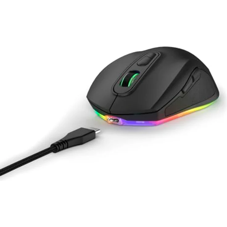 Urage Reaper 340 (Kabelgebunden), Maus, Schwarz mit TTC-GOLDEN Switches und Pixart-Gaming-Sensor – Bild 2