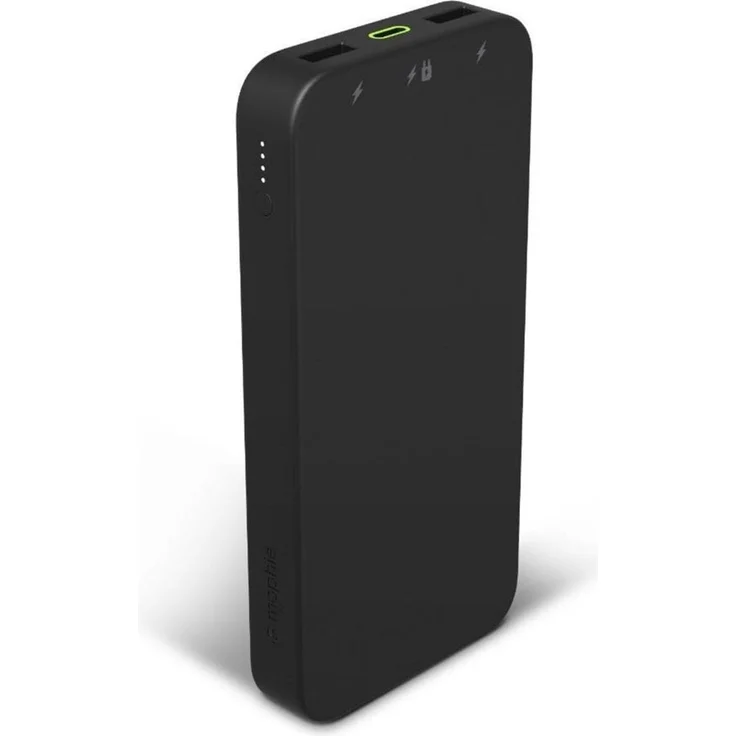 Zagg MOPHIE POWERSTATION 10K WITH PD BLACK (20W USB C 2XUSB A 12W) (10000 mAh), Powerbank, Schwarz – Bild 1