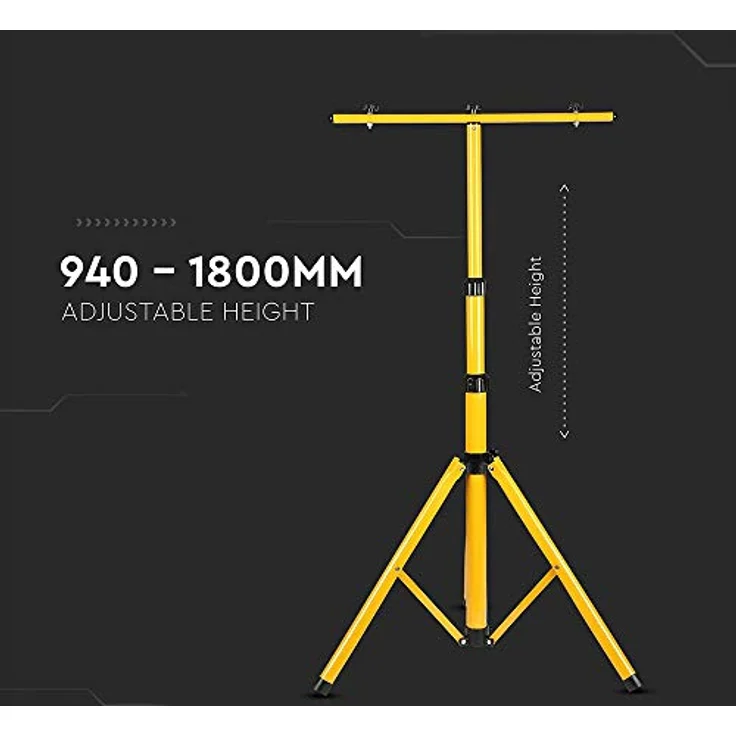 Ständer für 2 LED Fluter Farbe: Gelb, 10W bis 50W – Bild 8