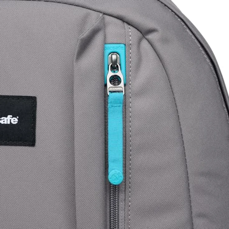 Pacsafe GO 25L, Anti-Diebstahl Notebook Rucksack in Stone mit gepolstertem Laptopfach und RFID-blockierendem Fach – Bild 9