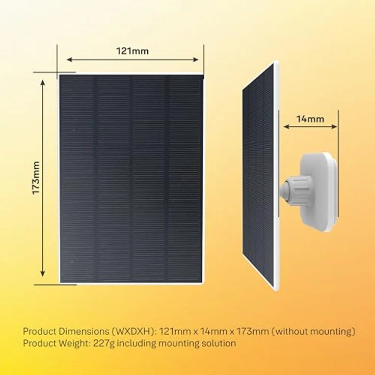 Yale Solar Ladegerät für Outdoor-Kamera, einfache Installation und 3W Leistung – Bild 5