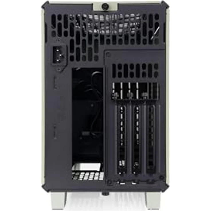 Thermaltake V300, Mini-Tower PC-Gehäuse für Mini-ITX Mainboards, bis zu 360 mm Grafikkarten, 2 Lüfterplätze, schwarz – Bild 4