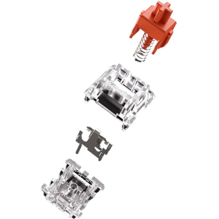 Glorious Fox Standard Switches, mechanisch, 3-Pin, linear, MX-Stem, 45g - lubed, 110 Stück – Bild 12