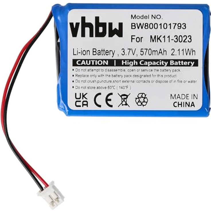 AKKUman Akku kompatibel Sony PS3 Keypad 570mAh Li-Ion – Bild 2