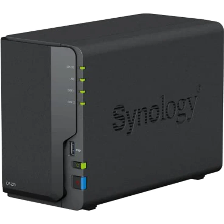Synology DS223 2-Bay Diskstation NAS (Realtek RTD1619B Quad-Core 2GB Ram 1xRJ-45 1GbE LAN-Port) 8TB Bundle mit 2 x 4TB Seagate IronWolf NAS HDDs – Bild 5
