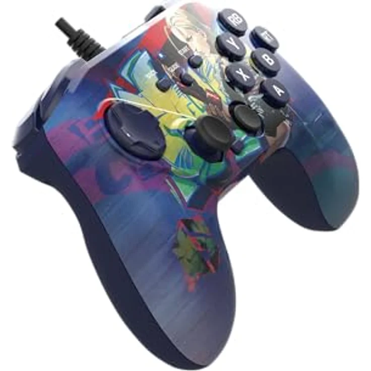 Hori Fighting Commander OCTA, Gamepad für PC Windows 10/11, Cammy Edition mit 6-Tasten-Layout und einstellbarer D-Pad-Empfindlichkeit – Bild 3