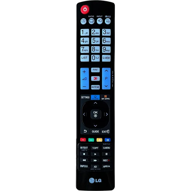 LG AKB73615303 Original Fernbedienung, ersetzt AKB73615302 u.a., kompatibel mit zahlreichen LG TV-Modellen