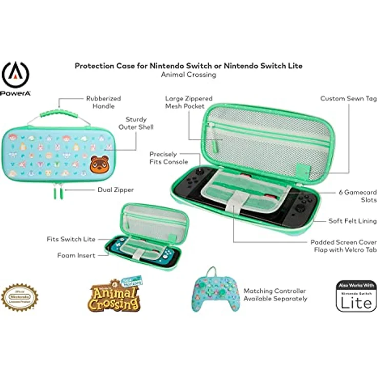Nintendo Switch Animal Crossing Protection Case Kit - Preisvergleich – Bild 2
