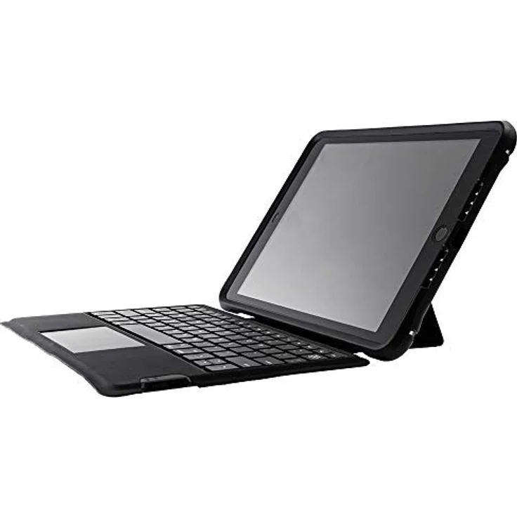 OtterBox UnlmitED Keyboard Hülle für Apple iPad 10,2'' (7. gen / 8. gen / 9. gen), Schutzhülle mit DEUTSCH-Tastatur, Schwarz/Transparant – Bild 2