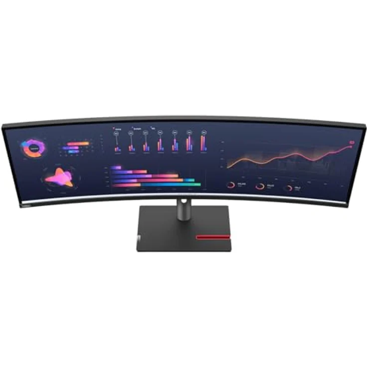 Lenovo ThinkVision P49w-30 124,5cm (49") DQHD 32:9 curved Monitor HDMI/DP/USB-C – Bild 4
