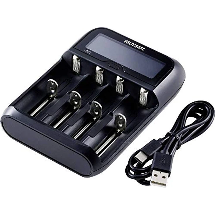 VOLTCRAFT IPC-2 NiMH, NiCd, LiIon, LiFePO Mini (AAAA), Micro (AAA), Mignon (AA), Baby (C), Sub-C, A, 10440, 14500, 14650, 16340, 17355, 17500, 17650, 17670 (IPC-2) – Bild 4