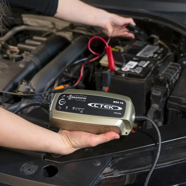 CTEK Automatikladegerät Hochfrequenzladegerät MXS 10 12 V 10 A 12 V 10 A (MXS 10) – Bild 6