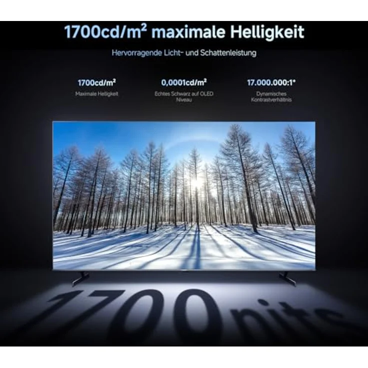 XIAOMI TV S Pro Mini LED 75, 4K QLED Smart TV mit 144Hz, Dolby Vision, Dolby Atmos, HDR 10+, Triple Tuner, Google TV, schwarz – Bild 4